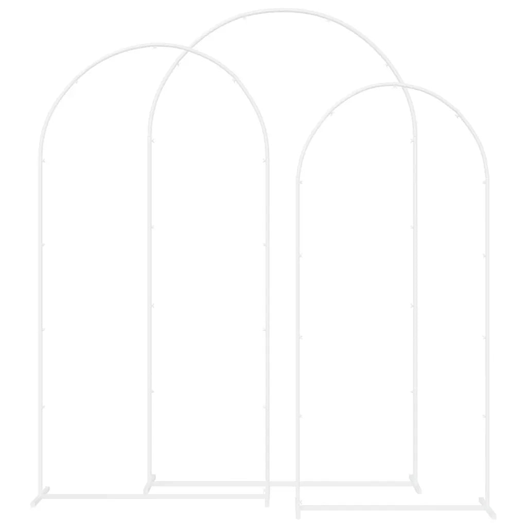 Arco Nuziale 3 pz Bianco Acciaio CFW8481627