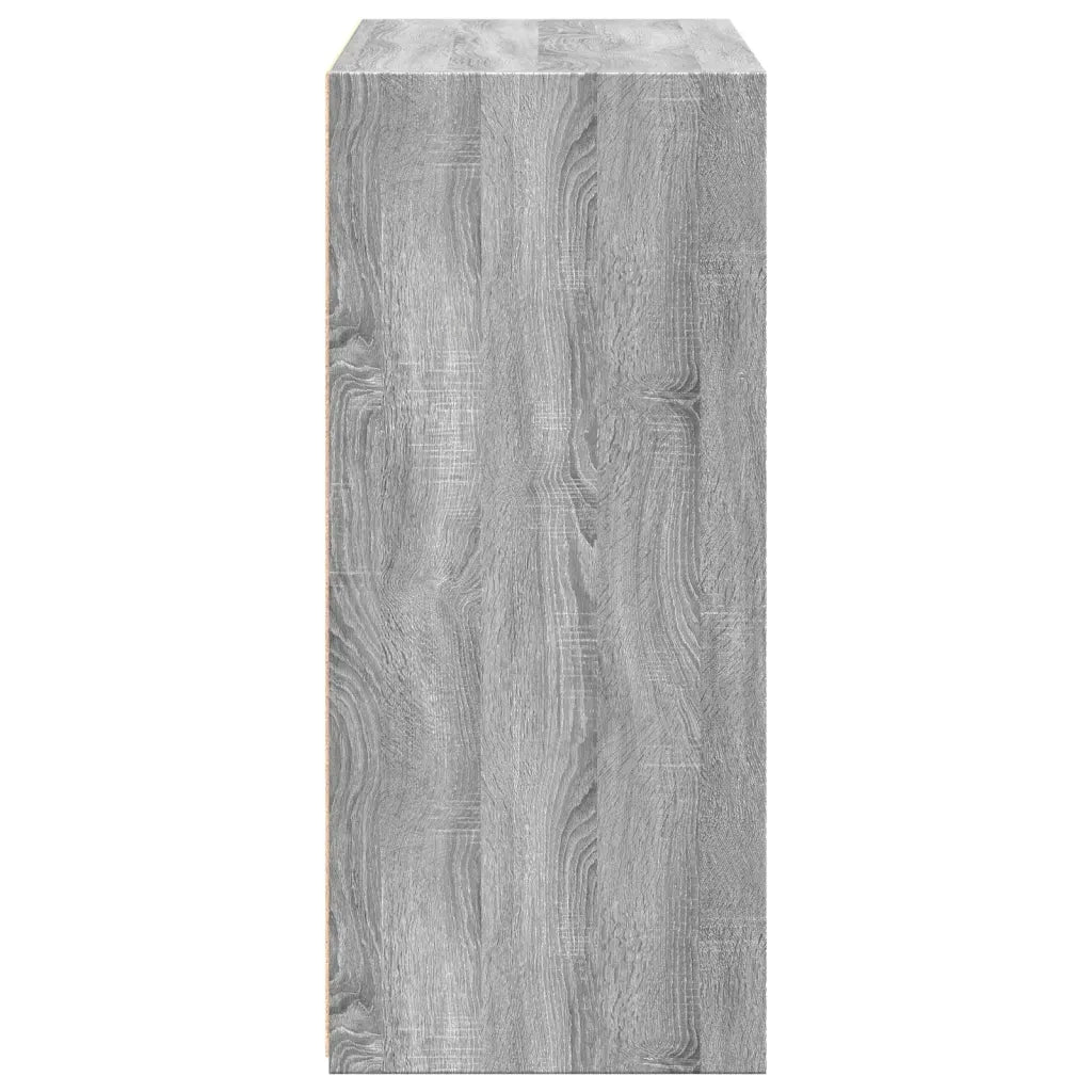 Credenza Grigio Sonoma 70x41x93 cm in Legno Multistrato 846374