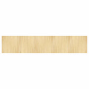 Tappeto del soggiorno | Tappeto Rettangolare Natura Chiaro 100x500 cm in Bamb¨´