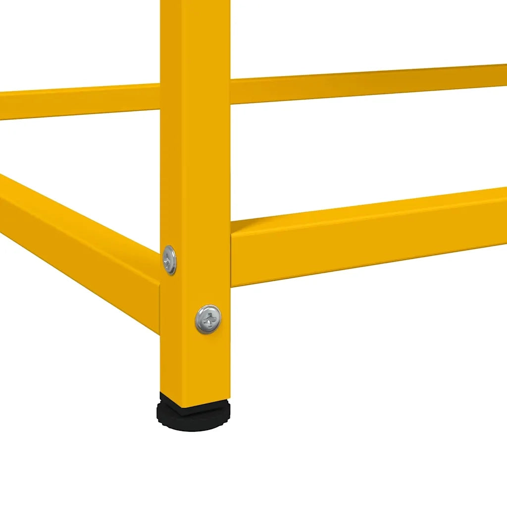 Credenza Giallo Senape 100,5x39x107 cm in Acciaio 846539