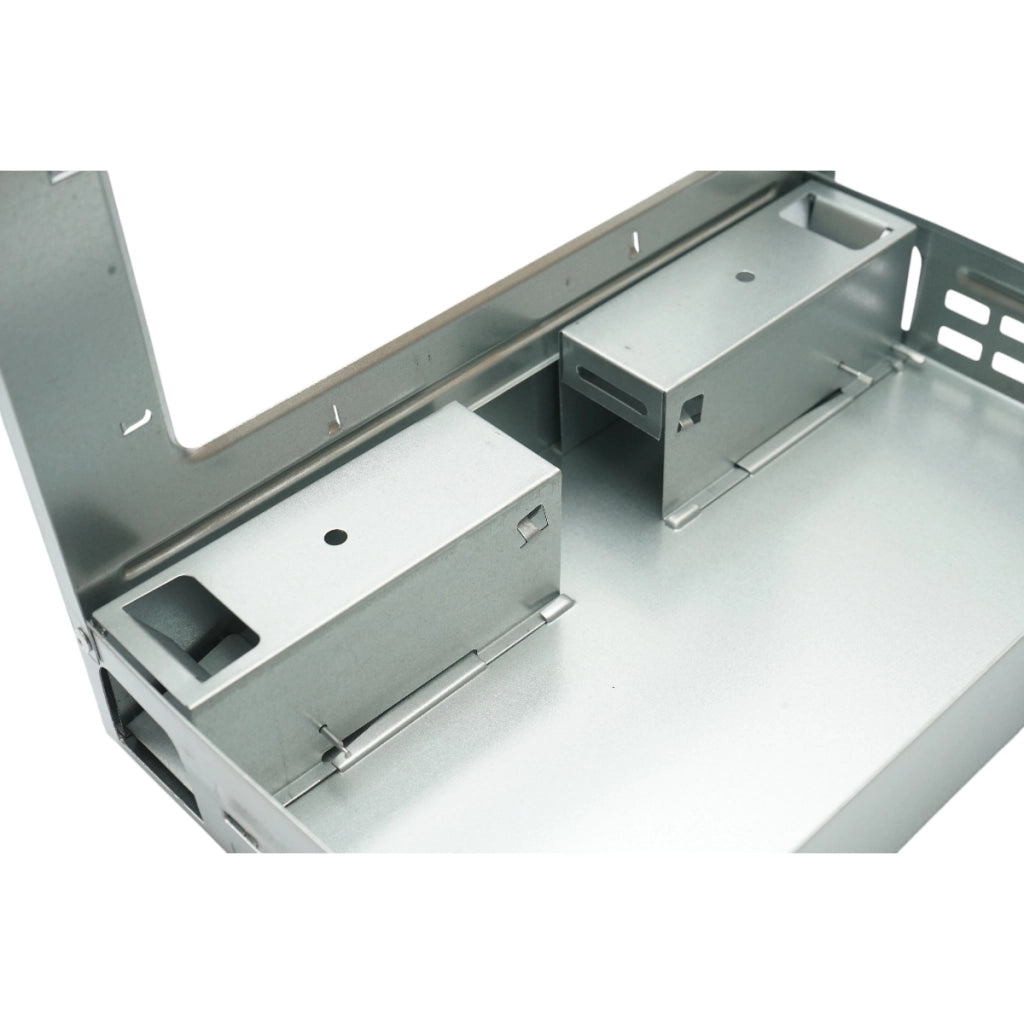 Trappola per topi professionale in metallo zincato, dimensioni 26,5x16x5 cm.