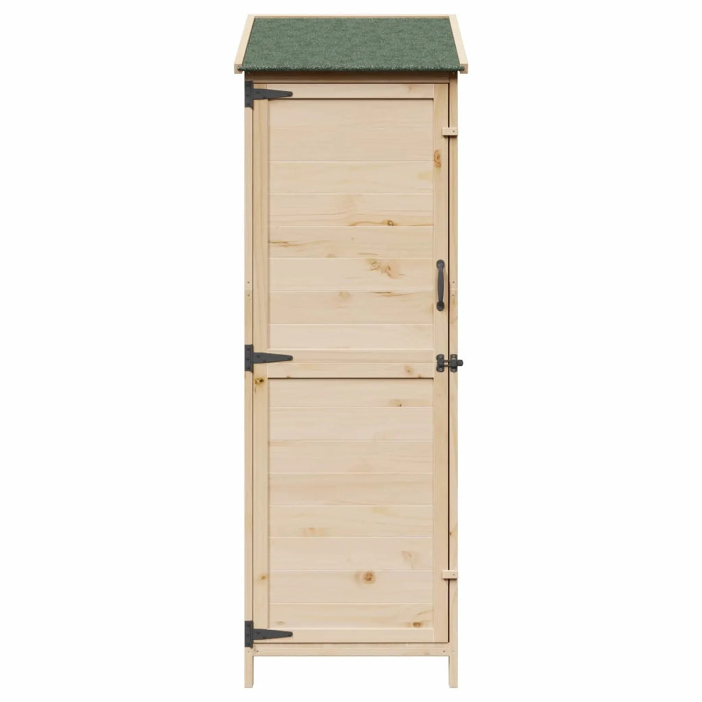 Capanno da Giardino Naturale 59,5 x 56 x 176,5 cm