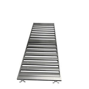 C PANNELLO LATERALE P/PERGOLA LAMELLE ALU 93X235H GRIGIO- C LINE OUTDOOR- 1,0 pz