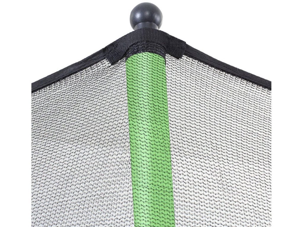 Trampolino "Yoopi" - Ø 2,44 m - con rete + scaletta + copertura + kit ancoraggio