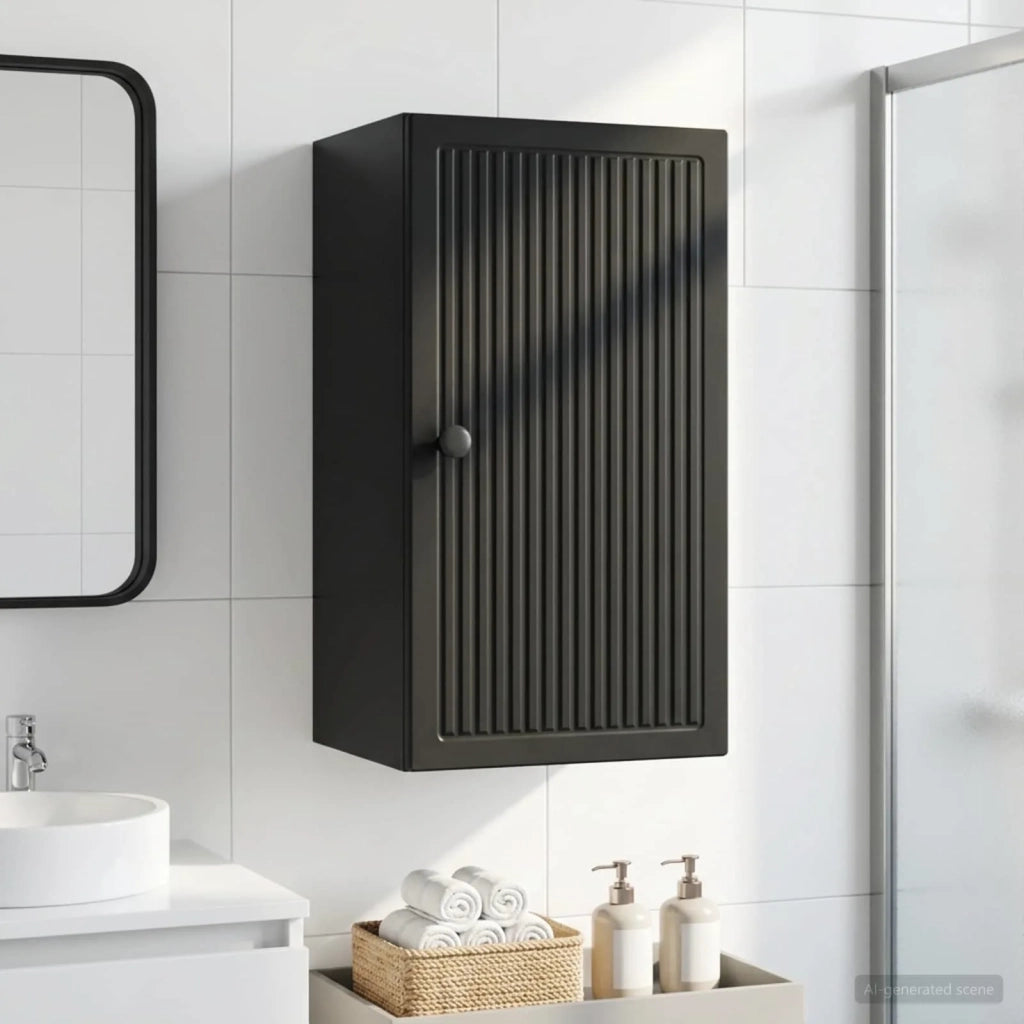 Armadio da bagno a muro EDE Nero 30 x 31 x 59 cm 895926