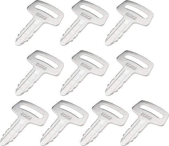 10 Stckchiavi di Accensione di Rimpiazzo RC101-53630 Compatibile con Macchine da Scarico Kubota Caricatrici Thomas Caricatrici di Cantiere Lavatrici