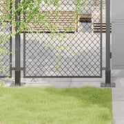 Basi per Pali Quadrati 12 pz 51x51mm Acciaio Verniciato Polvere