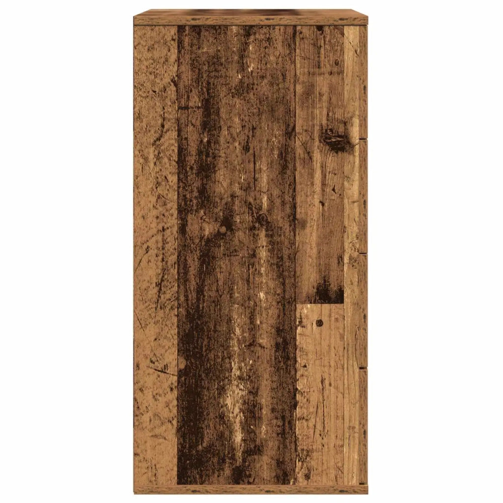Credenza | Madia | Buffet da pranzo | Armadio da pranzo Legno vecchio 60 x 39 x 80 cm Legno multistrato