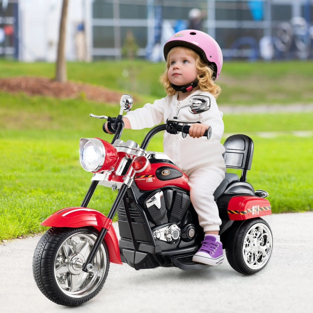 Moto in stile chopper per bambini e bambine, Moto cavalcabile alimentata a batteria Colorato 2-Moto elettriche