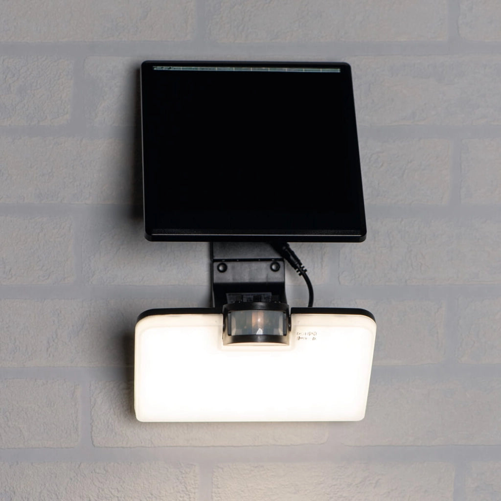 Faro LED solare 8W da esterno con sensore IP54 Kanlux 36605