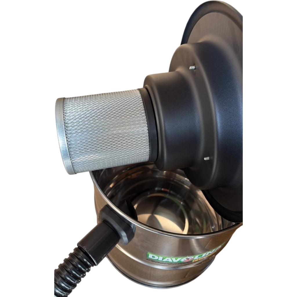 Aspiracenere Cenerentolo Diavolina LT 18 1000 W filtro HEPA integrato