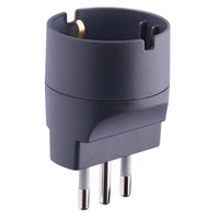 adattatore schuko 10a nero figura.8 cod:ferx.98612