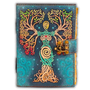 Notizieboek Vintage - Notizieboek per scrittura - Diario per uomini/donne - Organizzatore personale - 200 pagine - 18 x 13 x 3 cm