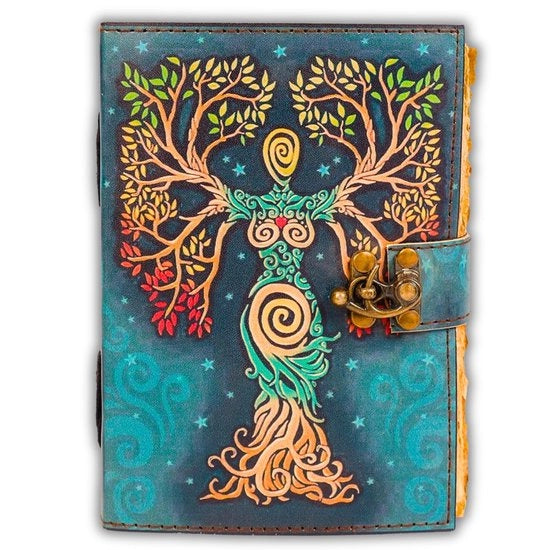 Notizieboek Vintage - Notizieboek per scrittura - Diario per uomini/donne - Organizzatore personale - 200 pagine - 18 x 13 x 3 cm