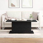 Tavolino da caffÃ¨ in rovere nero 102x55,5x40 cm in legno ingegnerizzato