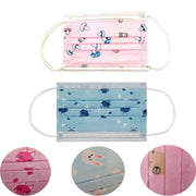 Trade Shop - Set Da 50 Mascherine Tnt Protettive Viso Chirurgiche Monouso Mascherina Bambini -