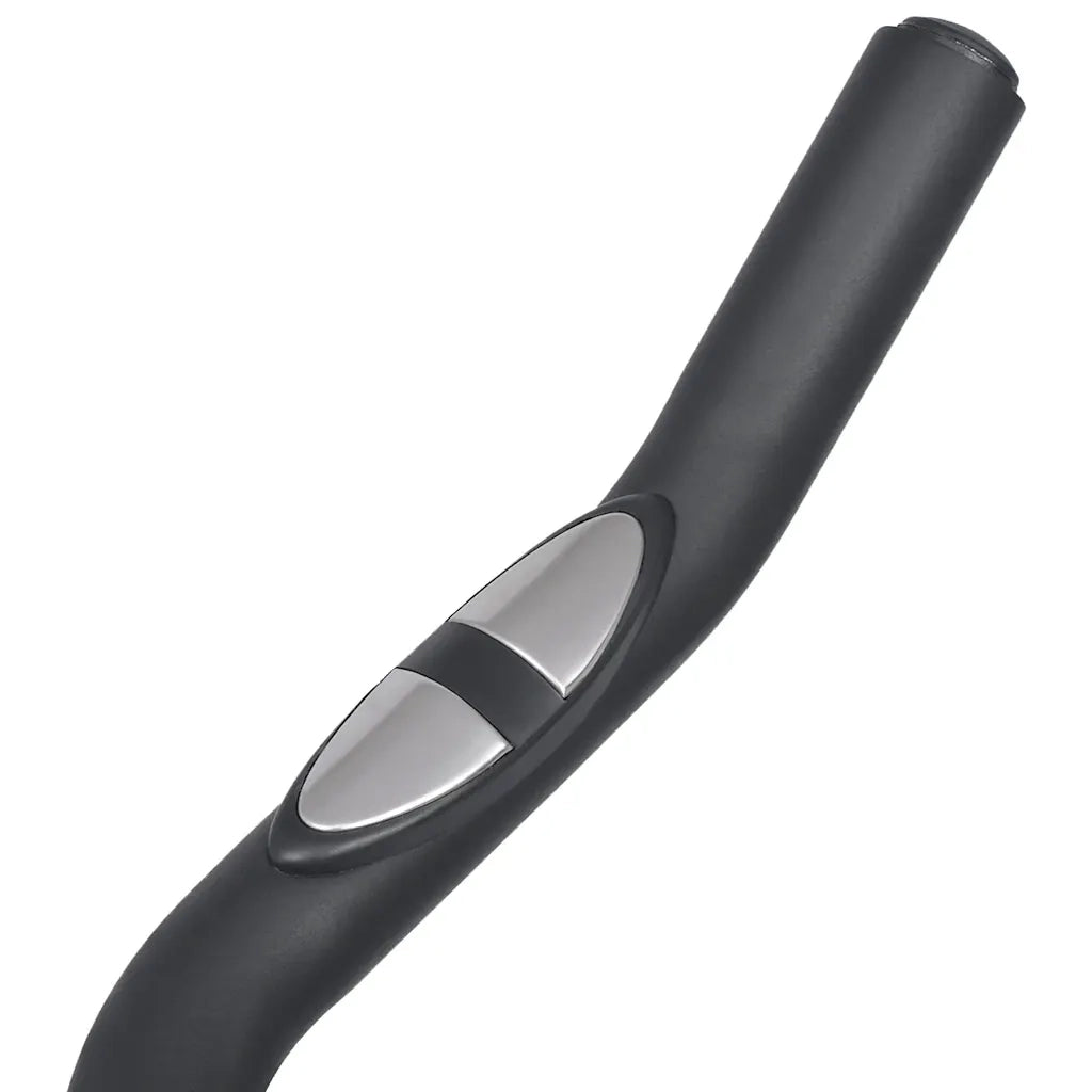 Cyclette Ellittica con Sensori a Impulso Nera e Rossa 91190