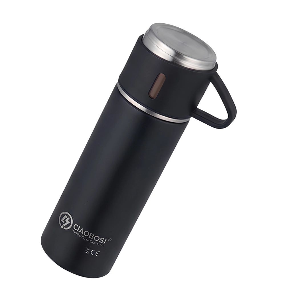 Borraccia Termica Sottovuoto 500ml con Filtro per Tè Nero Avizar
