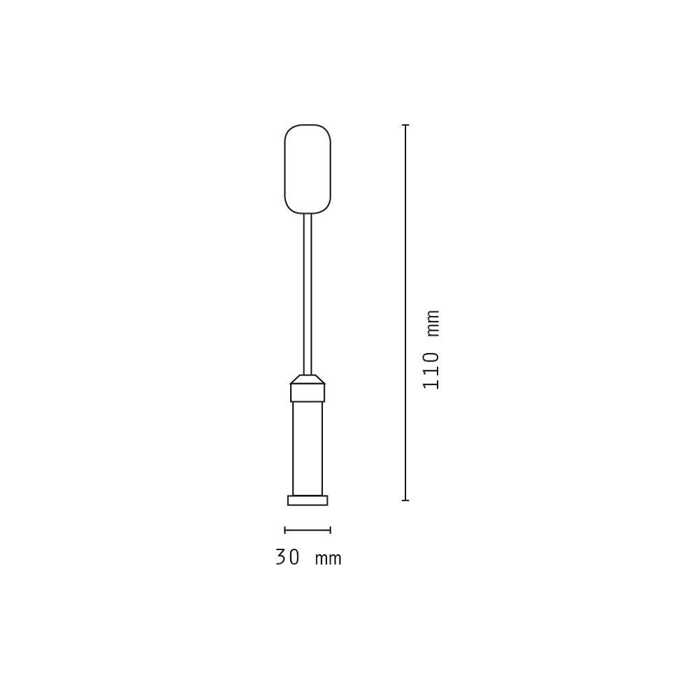 Trade Shop - Torcia Led Multifunzione Lampada Torcetta Magnetica Smd 2835 Tascabile Dt-2009 -