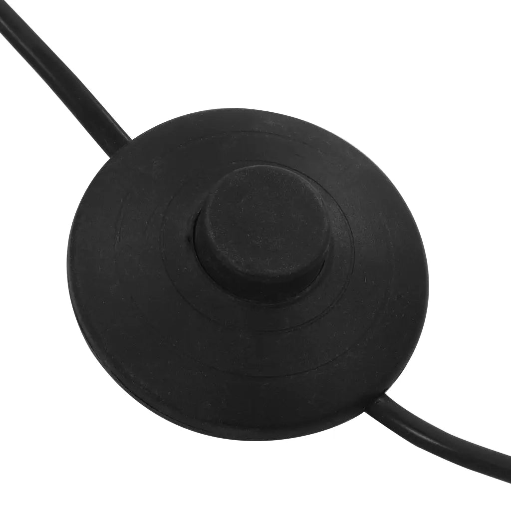 Lampada da Terra 200 cm 5 Bulbi E14 Nero e Oro CFW3265949