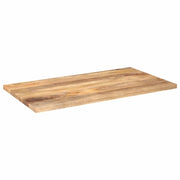 Piano Tavolo 100x50x2,5 cm Rettangolare Legno Massello di Pino 371461