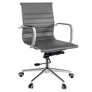 poltrona direzionale mod.hw61982gr colore grigia cod:ferx.98654