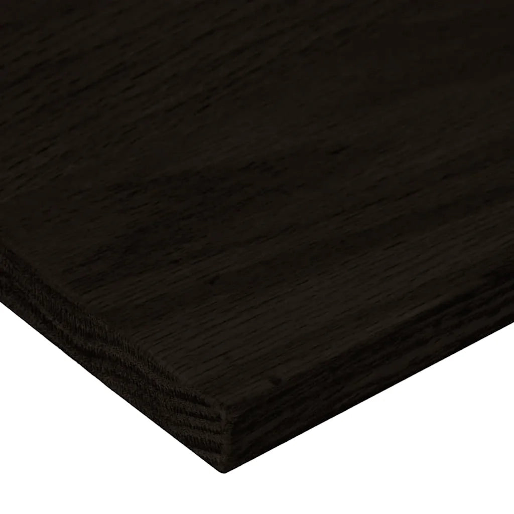 vidaXL Gradini 2 pz Marrone Scuro 120x30x2 cm Legno Massello Rovere