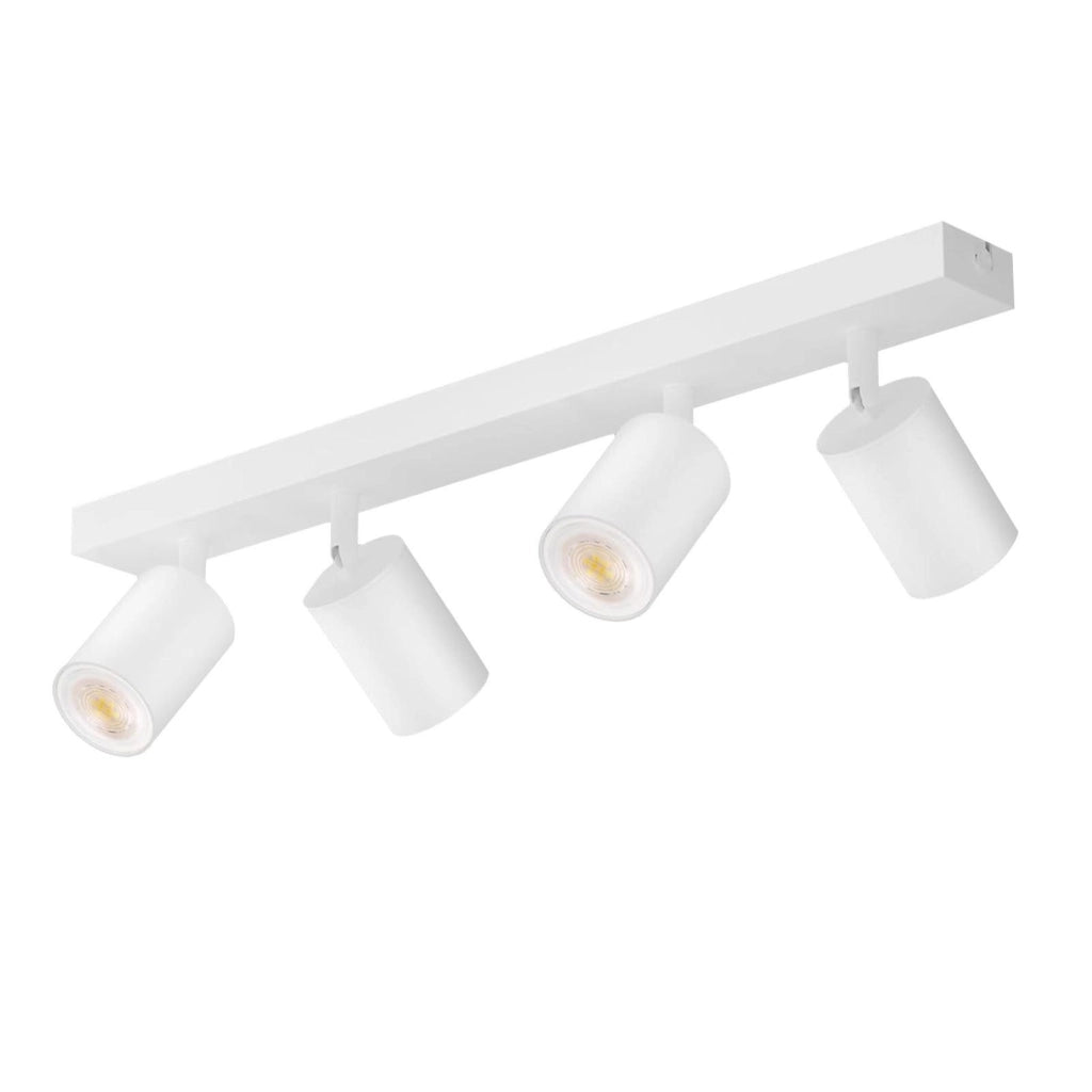 ZMH Faretto da soffitto neri GU10 max 25W rotativi 350° stile industriale per salone camera cucina corridoio