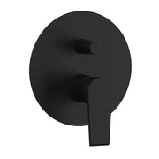 Miscelatore doccia incasso nero opaco con deviatore Mariani serie Artic
