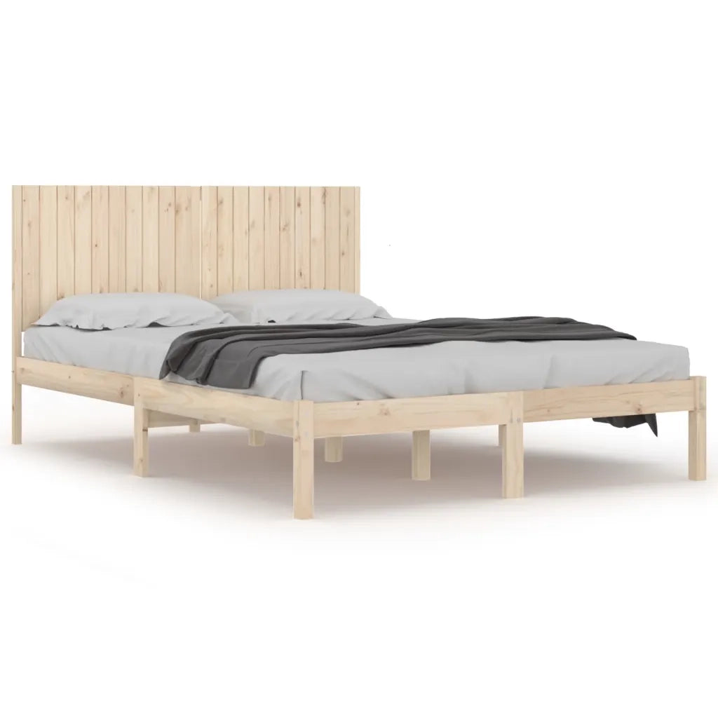 Giroletto senza Materasso 200x200 cm in Legno Massello di Pino 3104433