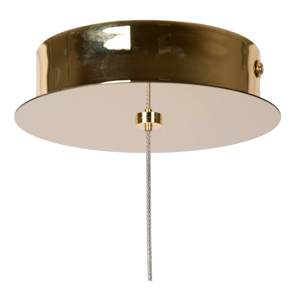 Lampada a sospensione Lucide Cintra sfera oro LED 4,2W