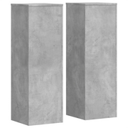 Supporti per piante | Sostegno per piante 2 pz Grigio Cemento 33x33x100cm Multistrato