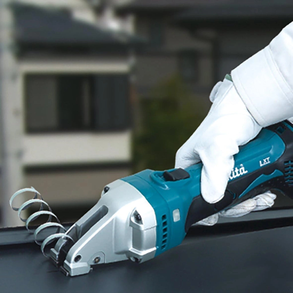 Makita, DJS161RMJ, Cordless metallo Shear Ah 18,0 V in MAKPAC con 2 batterie 4,0 Charger