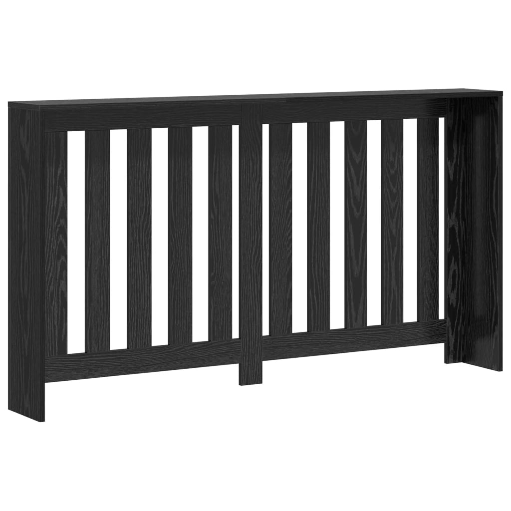 Copertura per radiatori Rovere Nero 149 x 20 x 82 cm CFW6625677