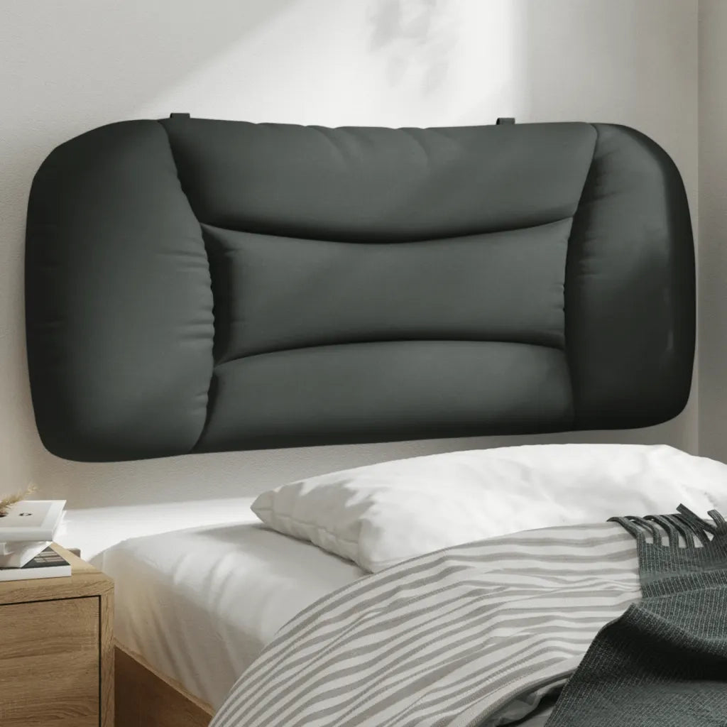Cuscino Testiera Hvar Grigio Scuro 80 cm in Tessuto CFW6039798