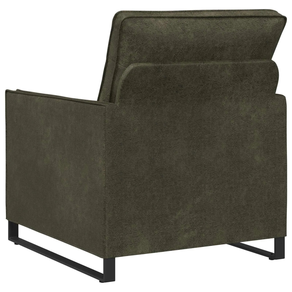 Divano Singolo Verde militare 70 x 81 x 82 cm 42040990