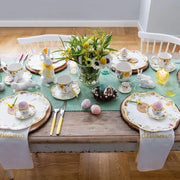 Decorazione di Pasqua eierdoppietto giallo verde - magnetron resistente - decorazione di Pasqua - porcellana di alta qualità
