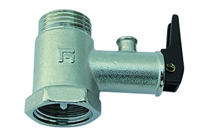 VALVOLA SCALDABAGNO NORMALE CON LEVA SCARICO- 1/2 Blister- FAIDF- pezzi 1
