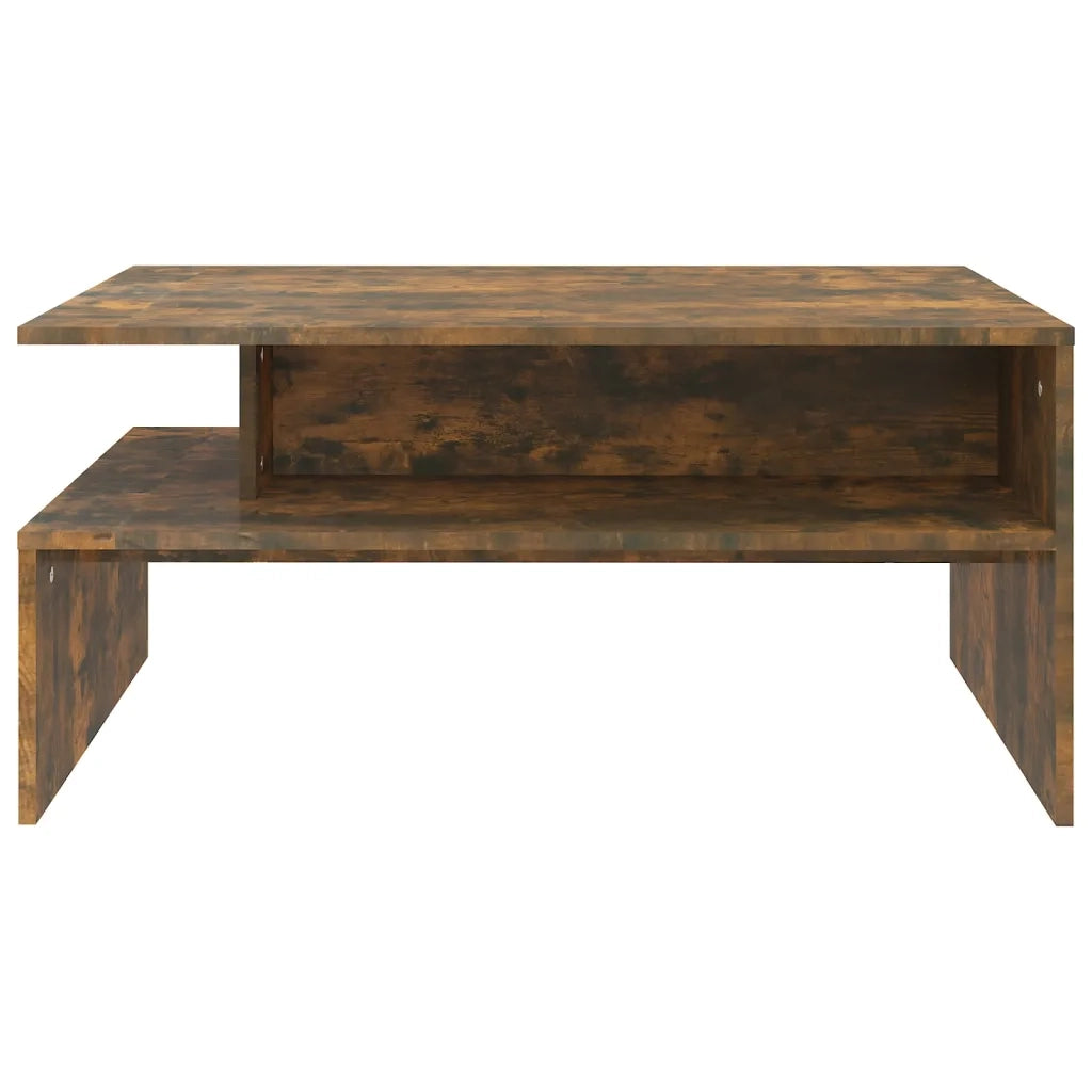 Tavolino da salotto | Tavolino da caff¨¨ | Tavolino da Soggiorno Rovere Fumo 90x60x42,5 cm Legno Multistrato