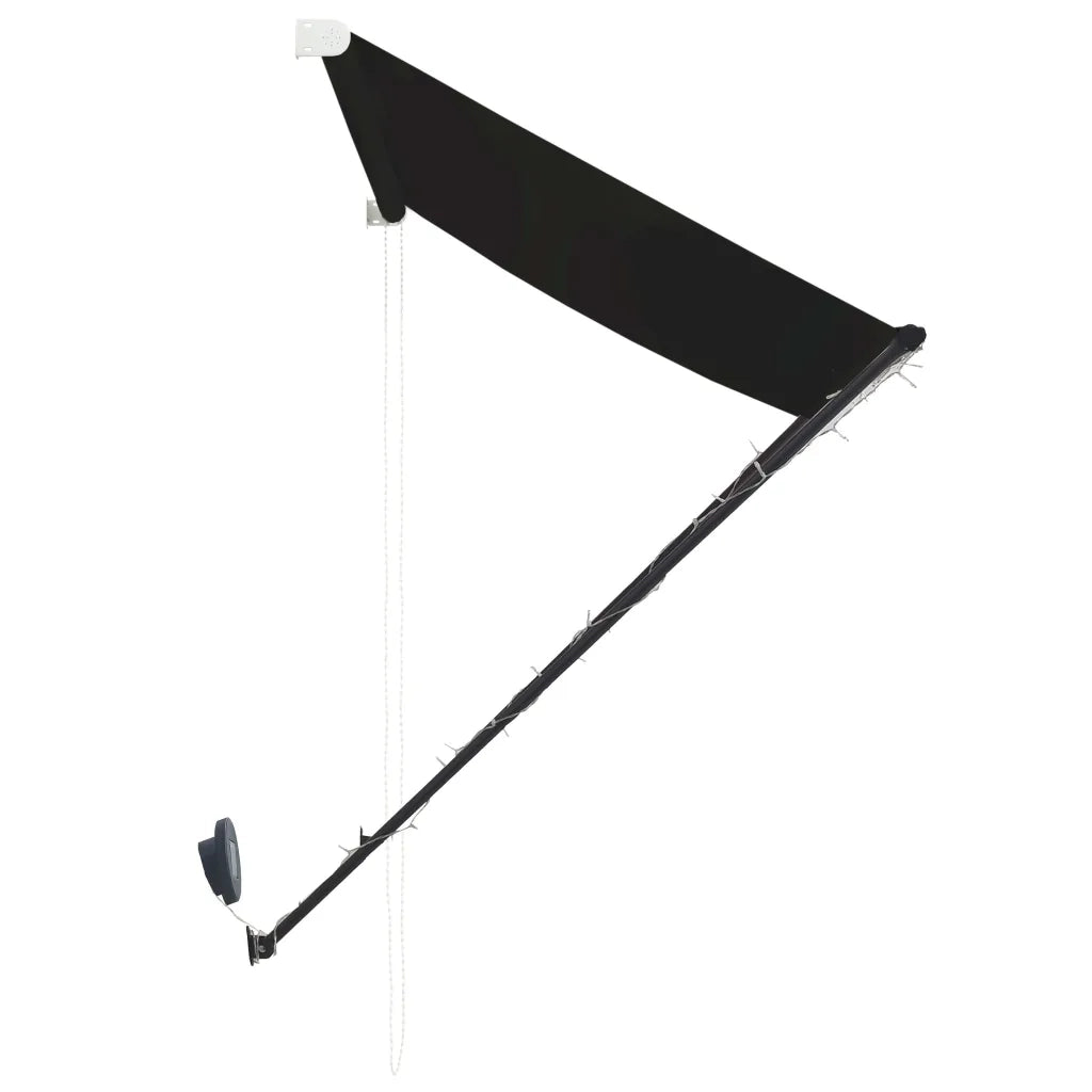 Tenda da Sole Retrattile con LED 300x150 cm Antracite cod mxl 20723