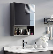 Mobile bagno sospeso con specchio e 3 ripiani