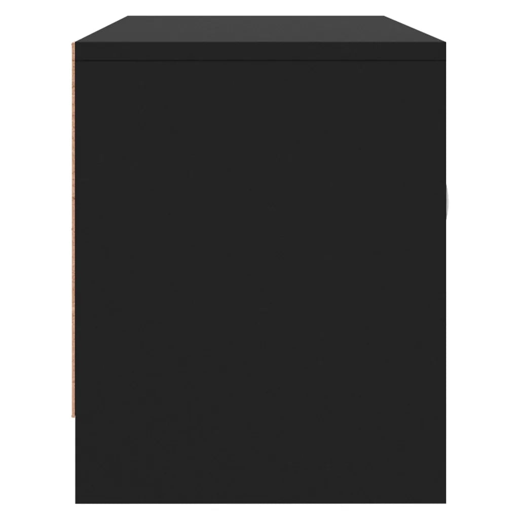 Mobile Porta TV Nero 102x30x37,5 cm in Legno Multistrato 823254