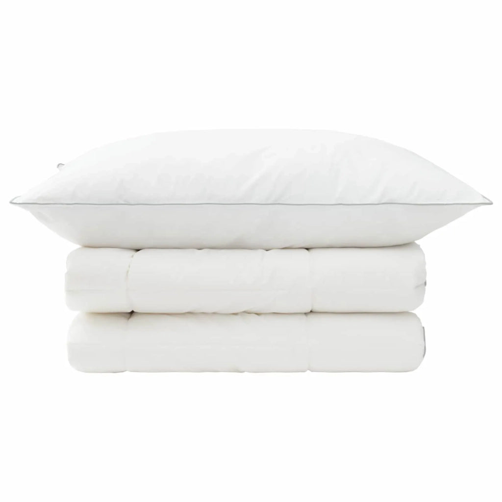 Set di piumone e cuscini 2 pcs 137x200 cm Inverno 450 GSM Lana 3441093