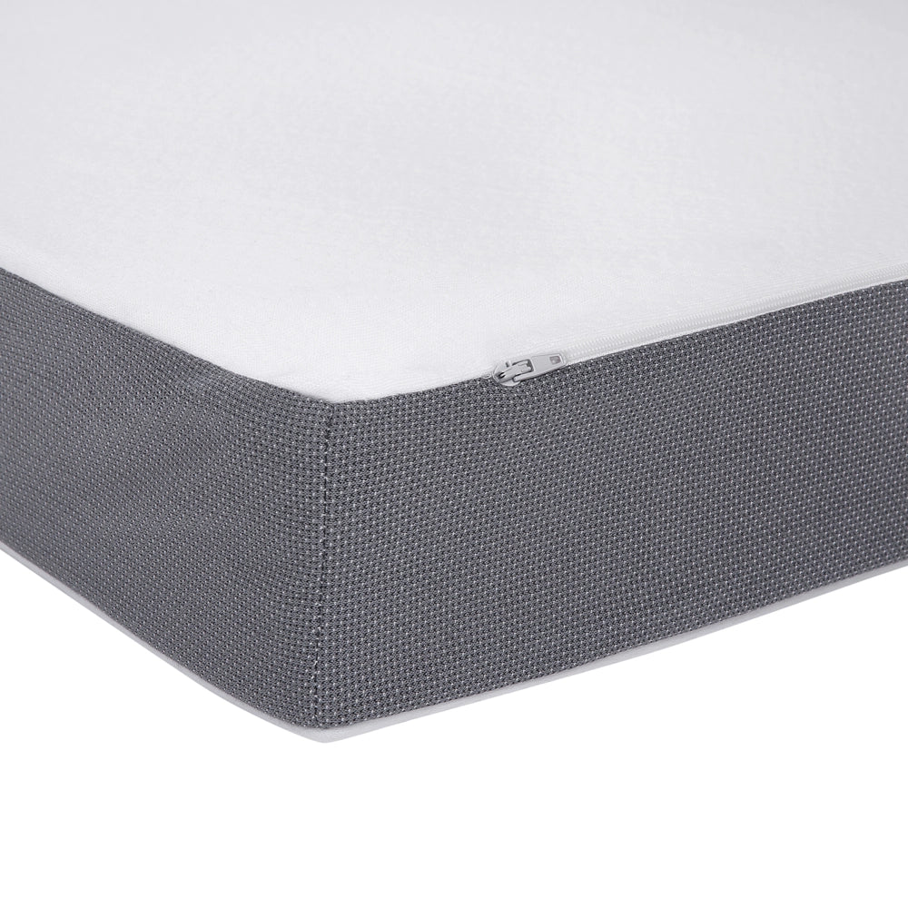 Materasso in schiuma bianca Small 80 x 200 cm Fodera con cerniera