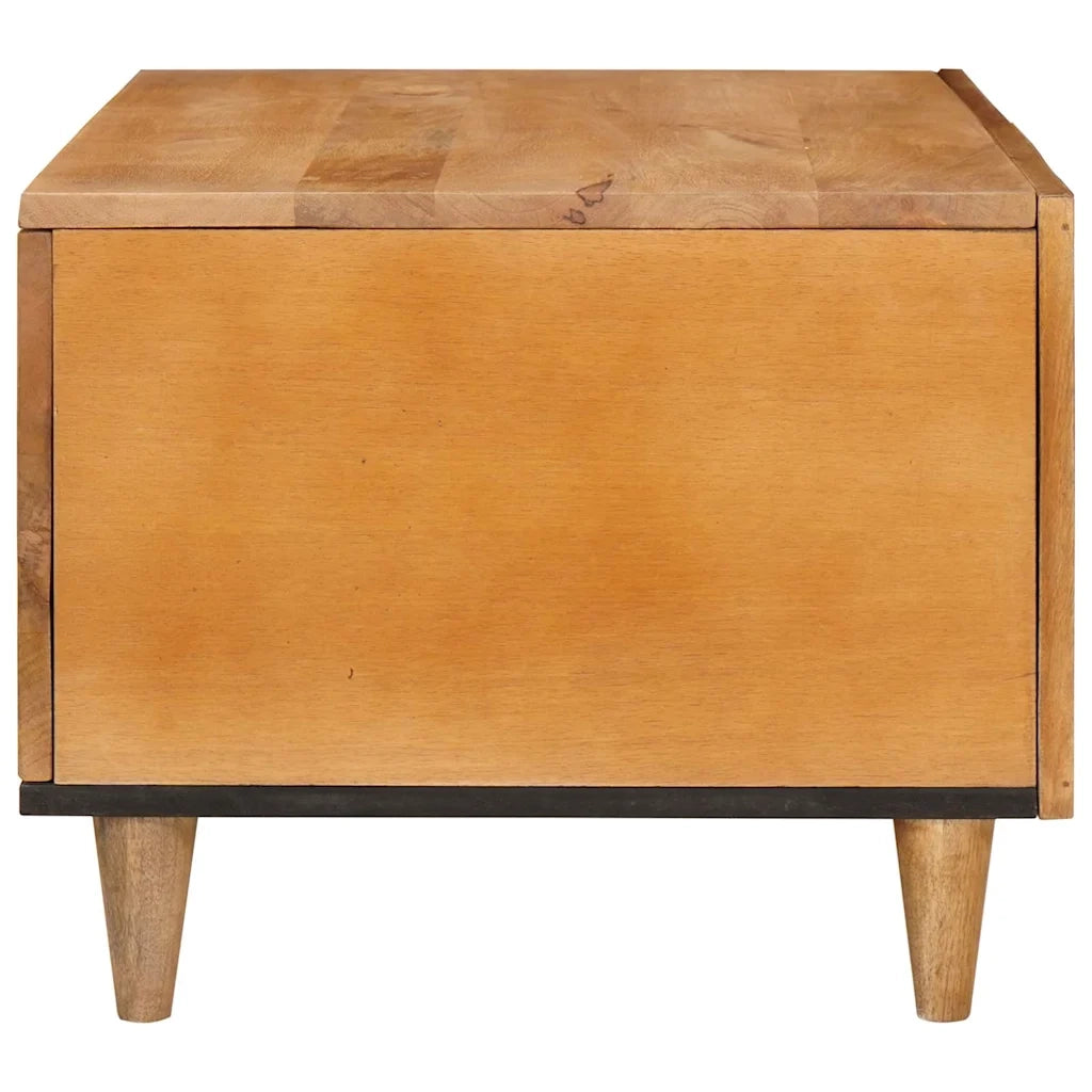 vidaXL Tavolino da salotto con porta Marrone chiaro 80 x 50 x 40 cm