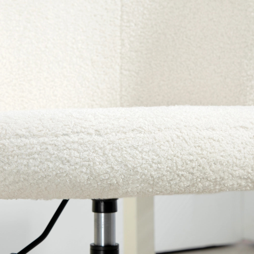 Sedia da ufficio ergonomica ¨C Minimal ¨C schienale regolabile, tessuto, bianco