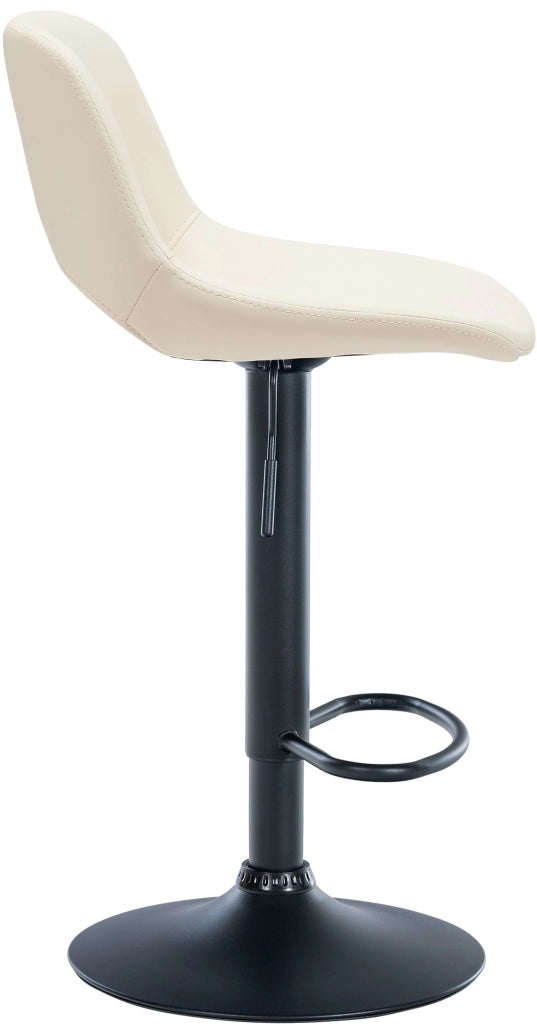 2er Set Barhocker Camden Kunstleder schwarz