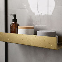 Mensola Da Bagno Sf04 60cm Gold Brush