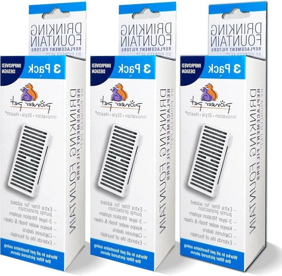3 set di filtri a forma di T per cibo per anatre + stazione per acqua e fonte di acqua potabile premium (9 filtri)