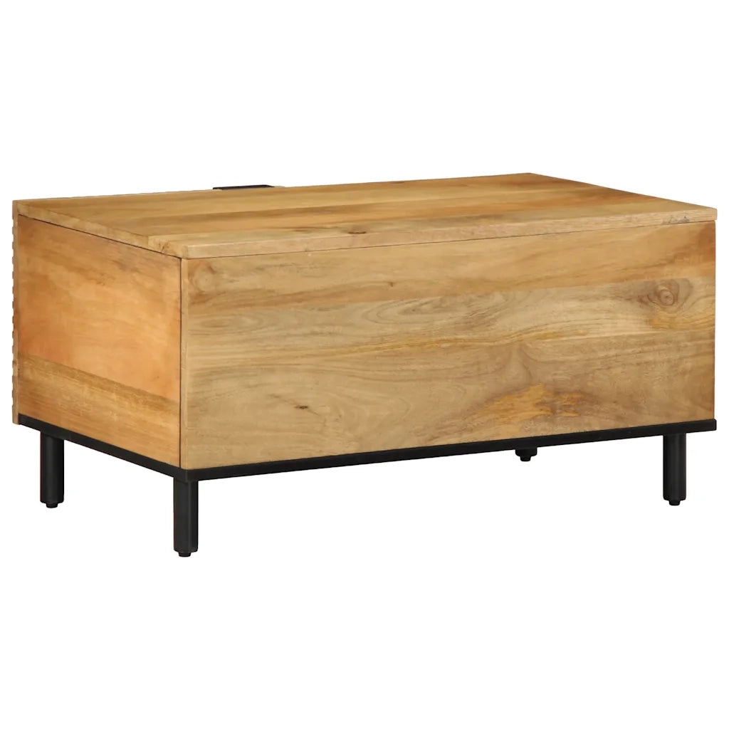 vidaXL Tavolino da Salotto Marrone 80x50x40 cm Legno Massello di Mango